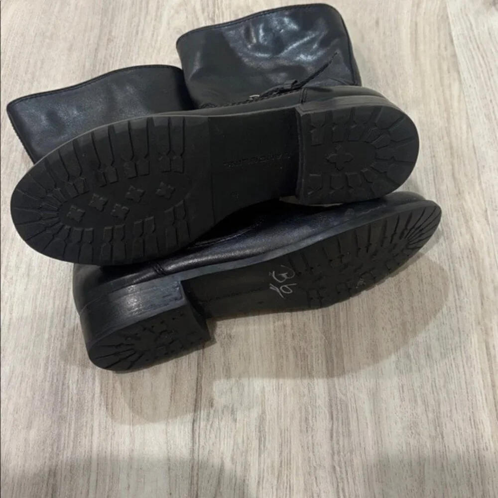 Bandolino Black Leather Women's Boots size 8
